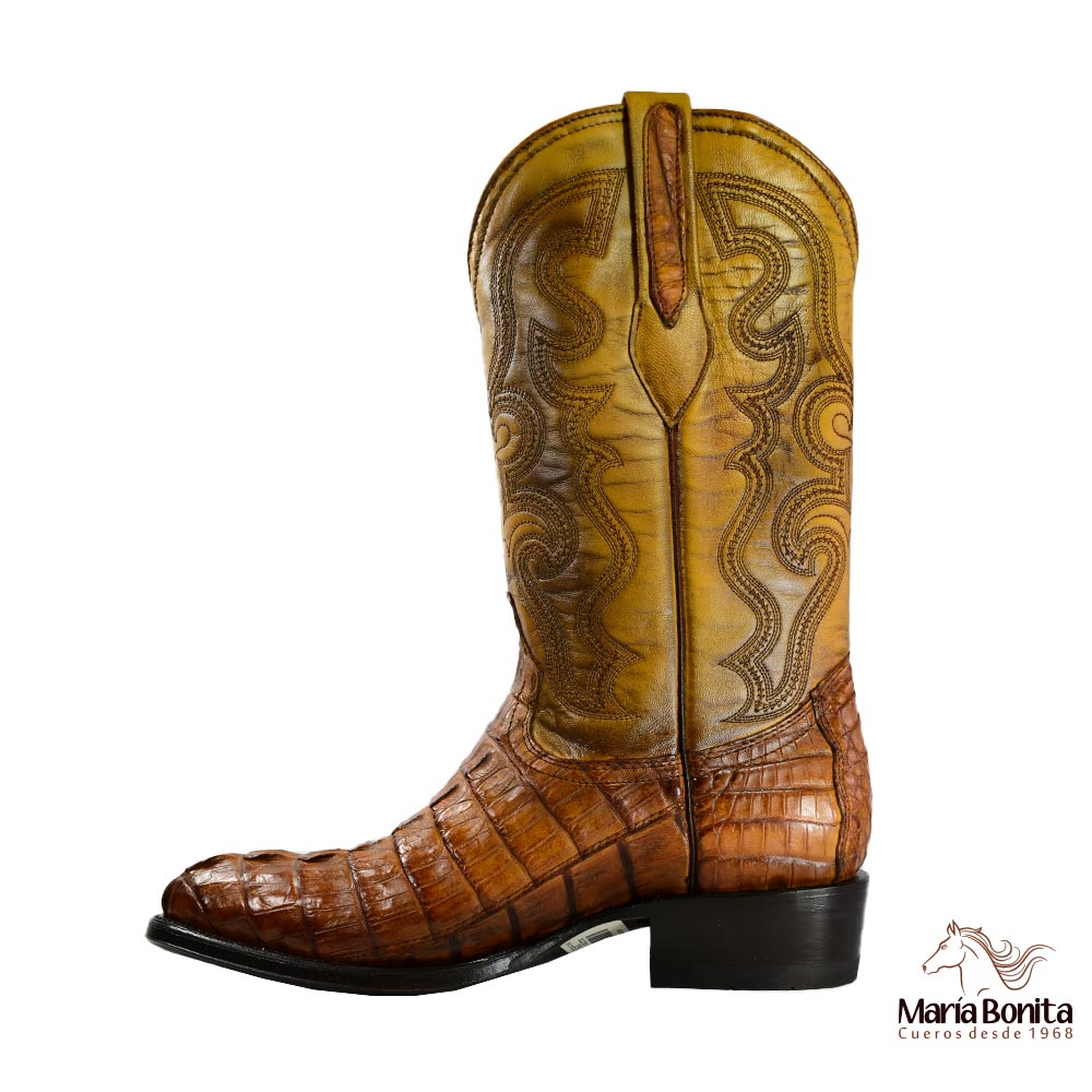 Bota Hombre La Nacional Cocodrilo S0051 - Productos Piel - Moda Vaquera