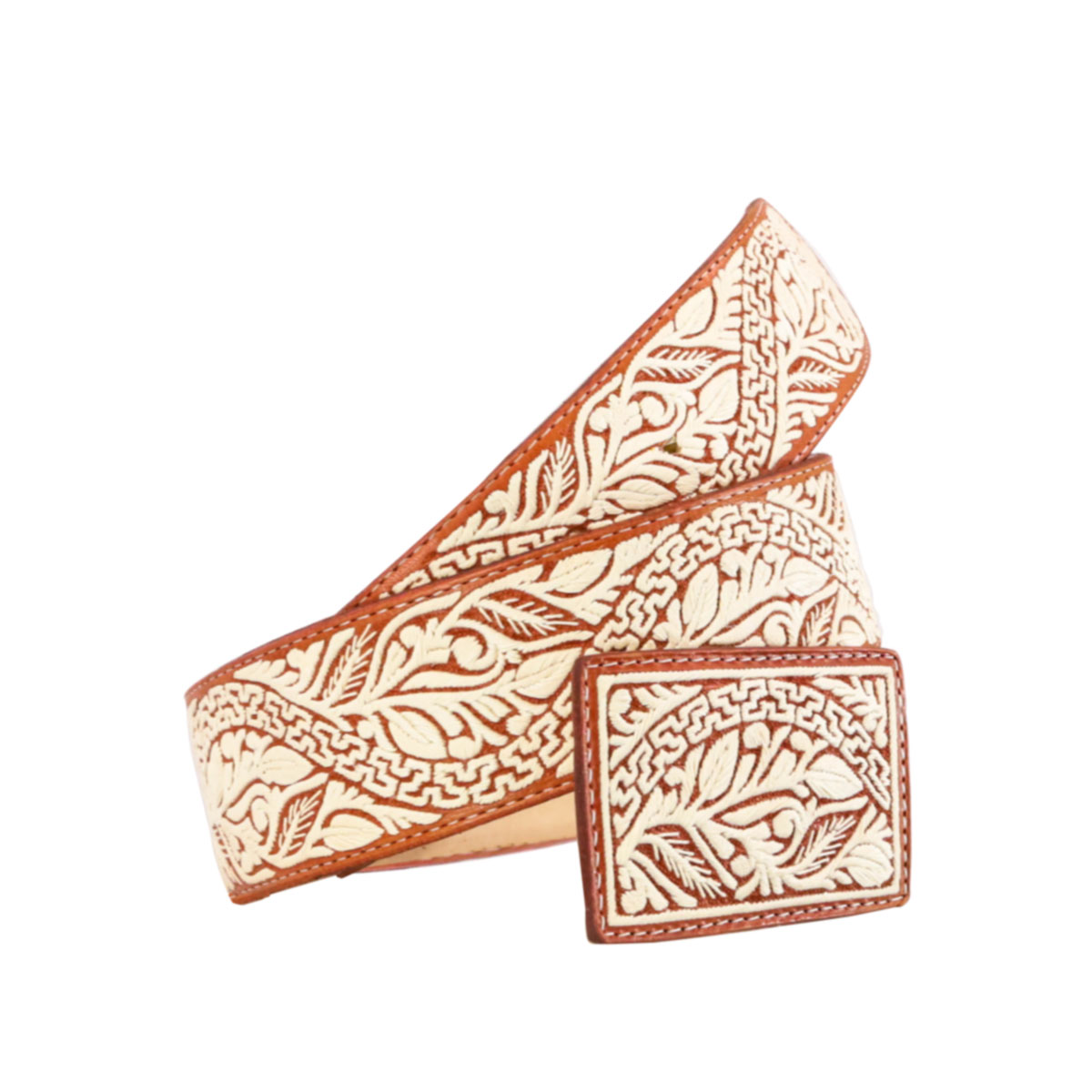 Cinto Hombre Pita Camino Greca Rameado 2pg - Imagen 2