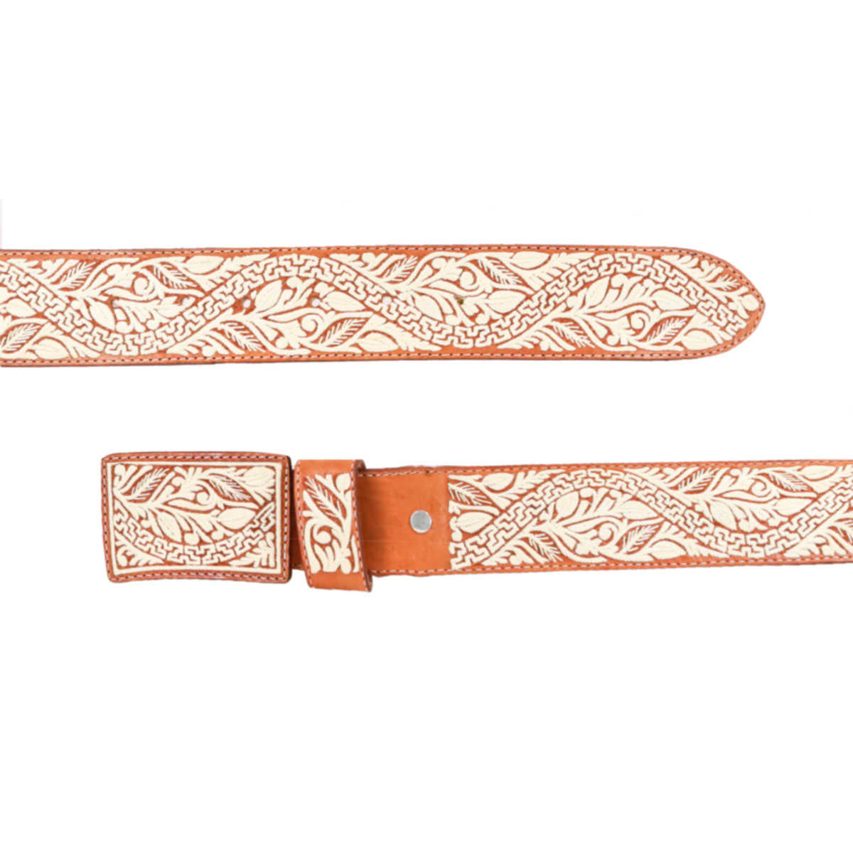 Cinto Hombre Pita Camino Greca Rameado 2pg - Imagen 3