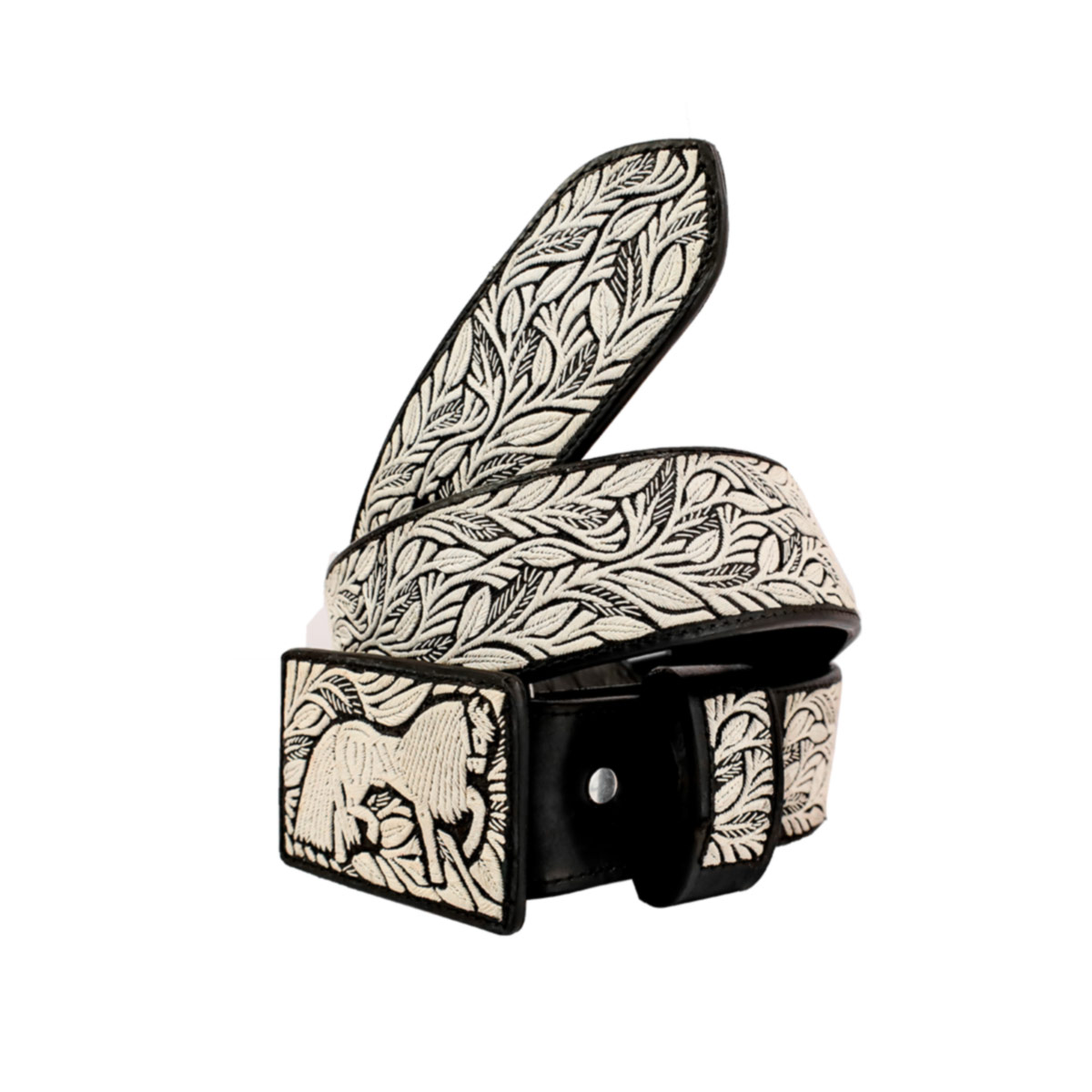 Cinto Hombre Pita Caballo Rameado Guia 2pg - Imagen 4