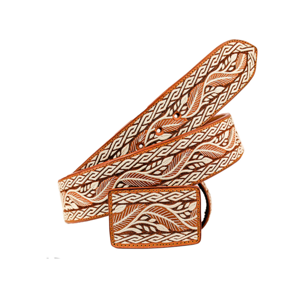 Cinto Hombre Pita Greca Ola Rameado Arabe 2pg