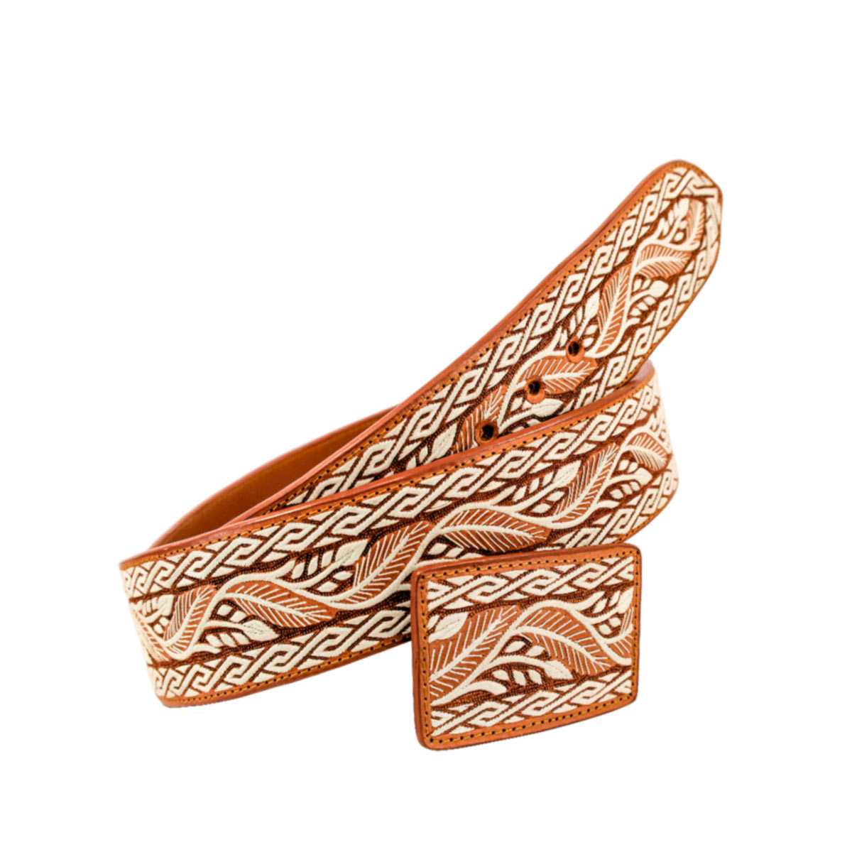 Cinto Hombre Pita Greca Ola Rameado Arabe 2pg - Imagen 4