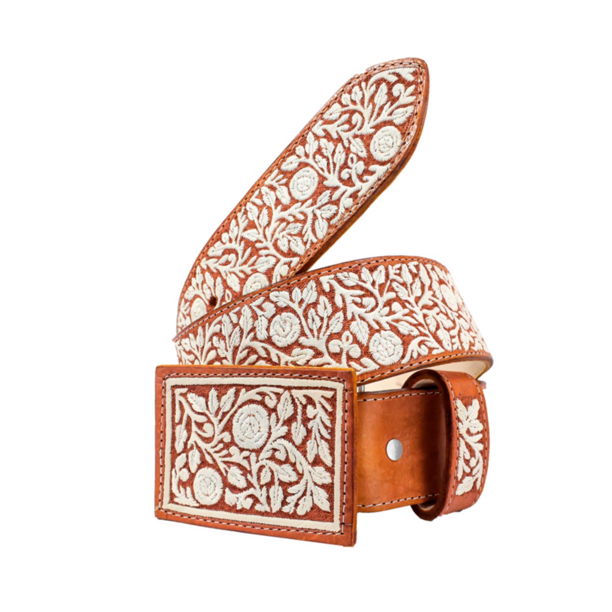 Cinto Hombre Pita Rameado Flor 2pg - Imagen 4