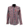 Camisa Hombre TNT Cuadro Azul