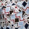 Camisa Hombre TNT 90089 Tribal Rojo/Azul - Imagen 3
