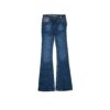 Pantalon Mujer Replicados Acampanado Mostaza Cruz