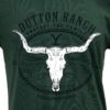 Playera Hombre Ranch&Corral Dutton Ranch Skull RCP44 - Imagen 2