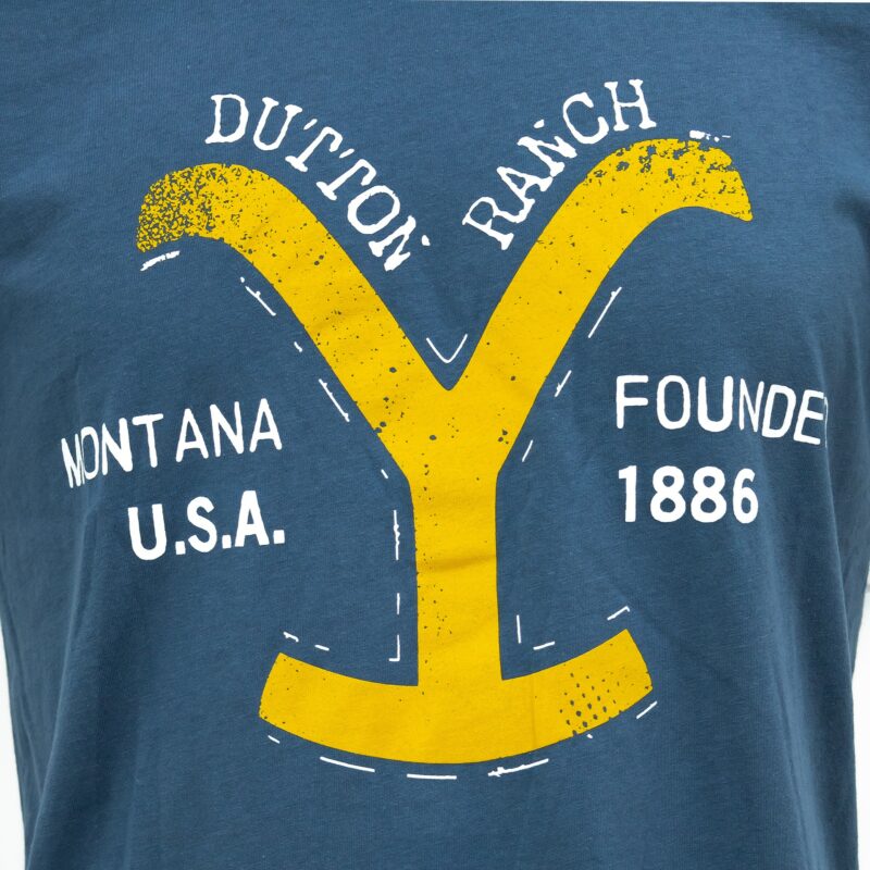 Playera Hombre Ranch&Corral yellowstone Fierro RCP41 - Imagen 2