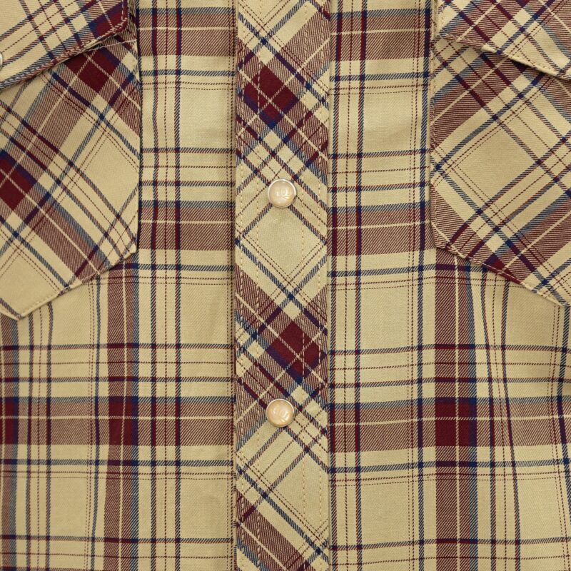 Camisa Hombre Cero Uno Tinto Cuadros - Image 3