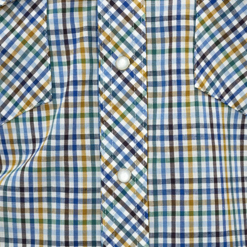 Camisa Hombre Cero Uno Cuadro Colores - Image 3