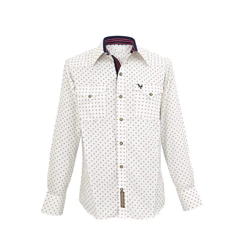 Camisa Hombre Rodeo West CAL216 PUNTOS