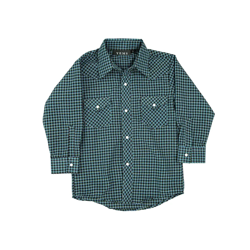 Camisa Juvenil Yems Mabo Cuadros