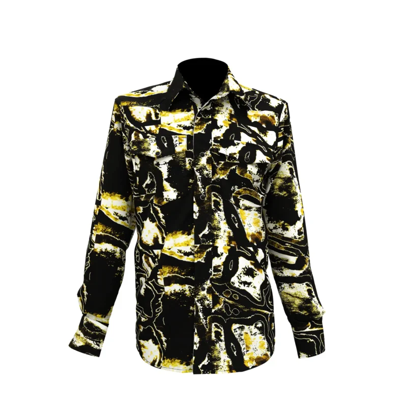 Camisa Hombre Mabo Vaquera Full Print