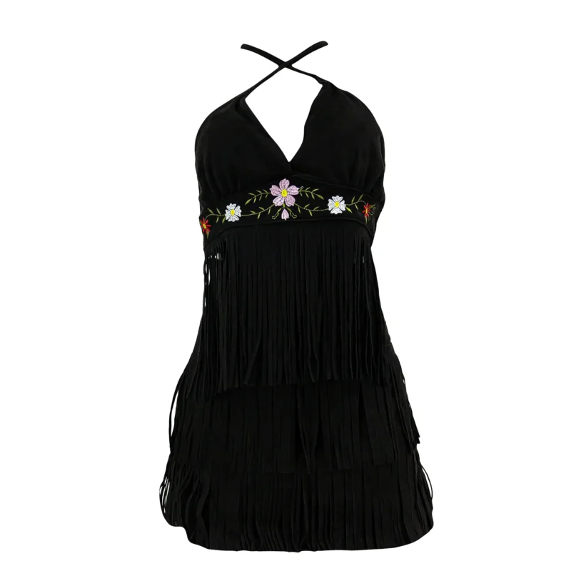 Conjunto Mujer Bordado Flores
